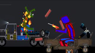 Melon Spider Ragdoll Fight - Screenshot 1