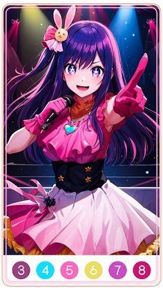 Anime Paint by Number - Screenshot 3