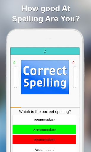 Spelling Test Quiz - Screenshot 2