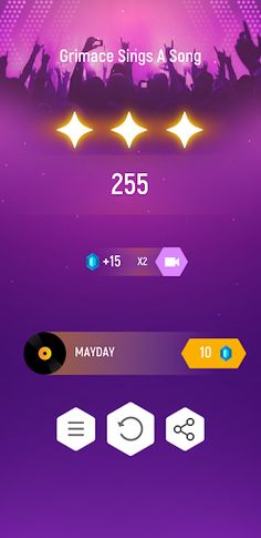 Hop Tiles: Grimace Birthday - Screenshot 4