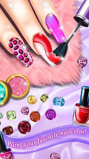 Nail Art Salon Girls Game - Screenshot 3