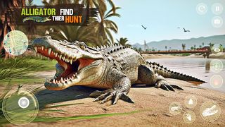 Animal Hunting Crocodile Game - Screenshot 1