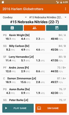 College Hoops Coach - Screenshot 3