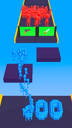 Crowd Number Run 3D - Screenshot 4