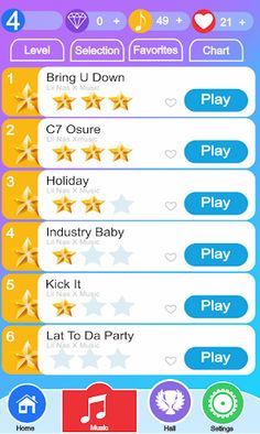 Piano Lil Nas X Game - Screenshot 2