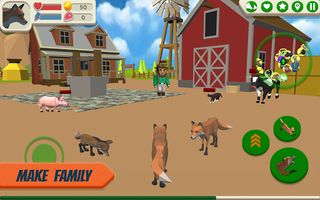Fox Family - Animal Simulator - Screenshot 1