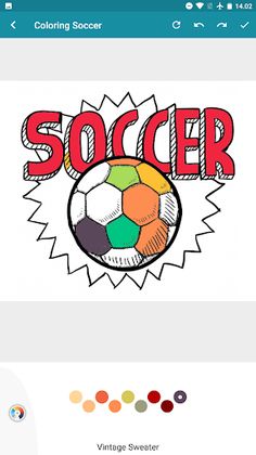 Football Players : Coloring - Screenshot 3