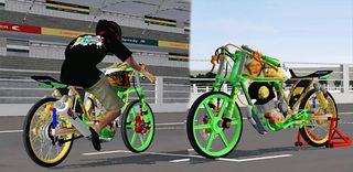 Bussid Motor Drag Thailand - Screenshot 1