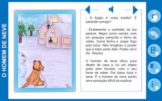 O Homem de Neve. Conto de Hans - Screenshot 1