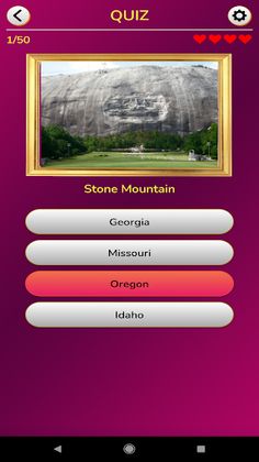 USA Flags and Maps Quiz - Screenshot 4