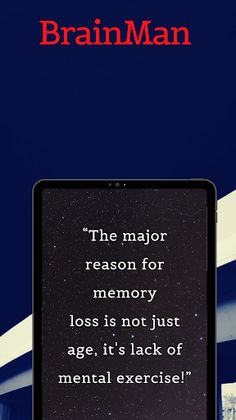 BrainMan – Memory Games - Screenshot 1