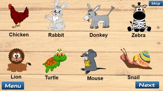 Learn Animals, Colors English - Screenshot 1