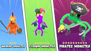 Smashers io: Blue Monster - Screenshot 2