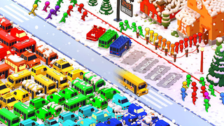 Car Jam Parking: Bus Game - Screenshot 2