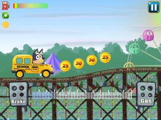 Bluey School Bus Multi Car - Screenshot 2