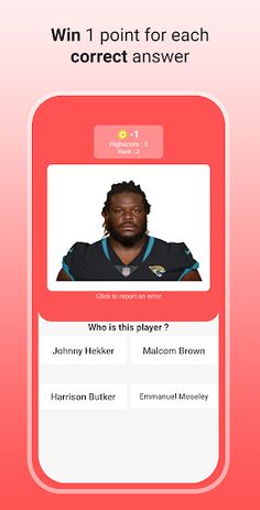 Quiz NFL - American Football - Screenshot 3