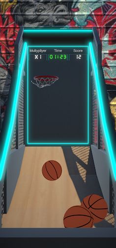 Hoop shots. Arcade. - Screenshot 2