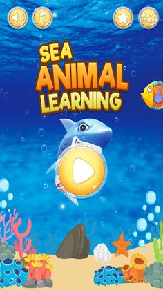 Sea Animal Learning - Screenshot 1