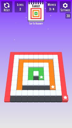 Color Swipe Puzzle 3D - Screenshot 1