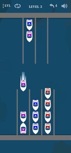 BoatSort: Boat Parking Puzzle - Screenshot 3