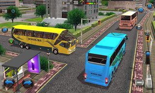 Offroad School Bus Drive Games - Screenshot 1