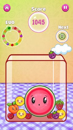 Watermelon Merge - Fruit Drop - Screenshot 3
