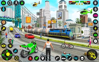 Crime Simulator Gangster Games - Screenshot 1