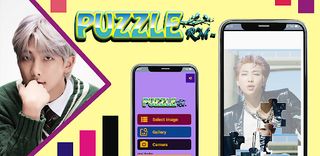 RM Game Puzzle Kim Namjoon - Screenshot 1