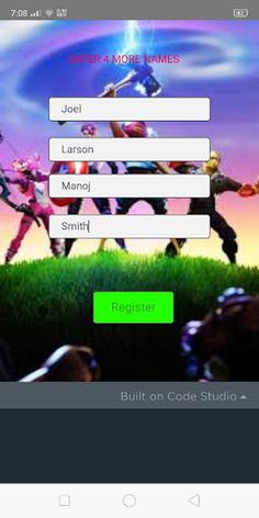 Kshiraj Fortnite App - Screenshot 2