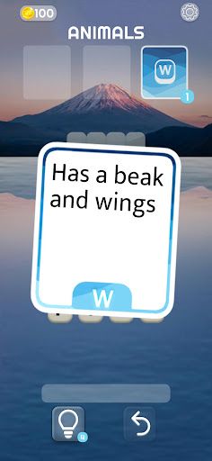 Word Puzzle - Zen Lake - Screenshot 2