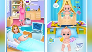 Mom and Newborn care game - Screenshot 1