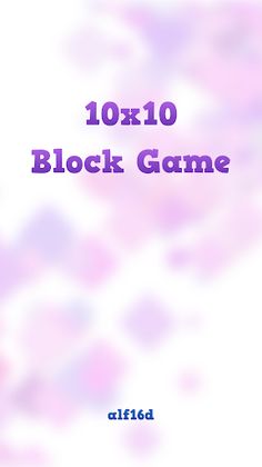 10x10 Block Game - Screenshot 1