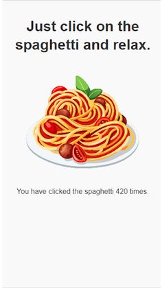 Spaghetti time - Screenshot 1