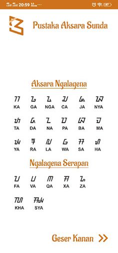 Belajar Aksara Sunda (BEAS) - Screenshot 2