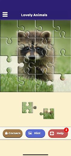 Lovely Animals Puzzle - Screenshot 2