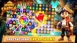 Jewel Castle Mysterious Flower - Screenshot 2