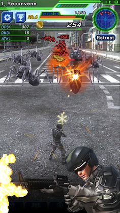 Tap Wars: Earth Defense Force 4.1 - The Shadow of New Despair - Screenshot 2