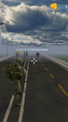 Zombie Merge Shooter 3D - Screenshot 1