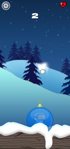 Falling Snowballs - Screenshot 1