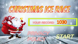 Christmas ice race - Screenshot 1
