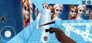 Frozen Granny Scary Ice Queen - Screenshot 1