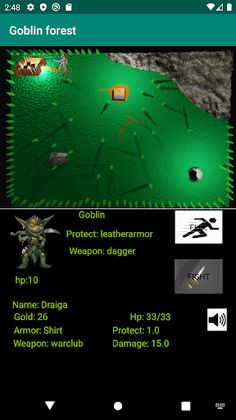 The curse of the goblin forest - Screenshot 2