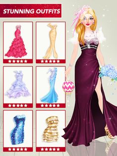 Prom Dress Up Fashion Designer - Screenshot 4