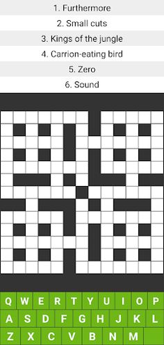 crossword puzzles - Screenshot 2