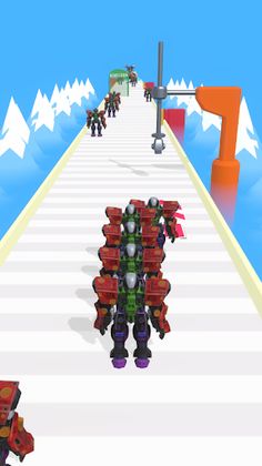 Robot Make Run 3D - Screenshot 3