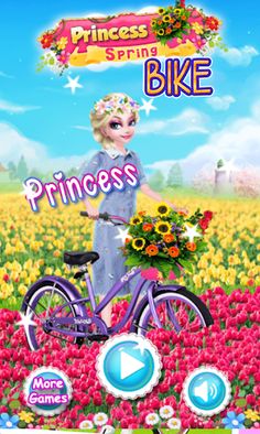 Ice Princess Bike Spring - Screenshot 1