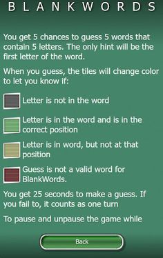 BlankWords - Screenshot 2