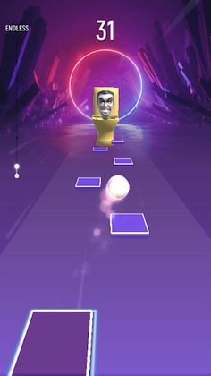 Toilet Monster Tiles Hop Song - Screenshot 2