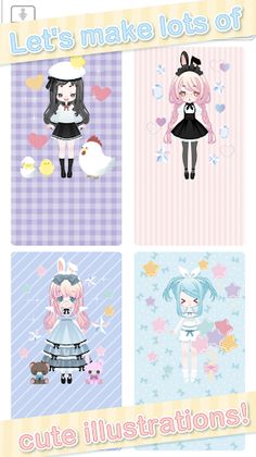 Kawaii SELECT : Cute Dress up - Screenshot 1