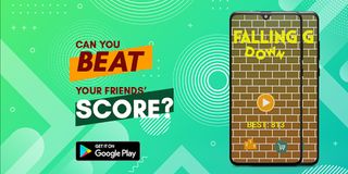 Fall Down - Challenge Game - Screenshot 1
